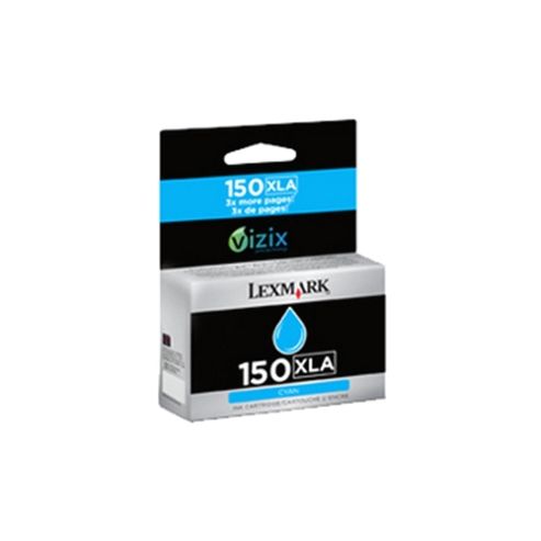 Image of Lexmark No150xla C High Yield Ink Cartridge Cyan 14n1642