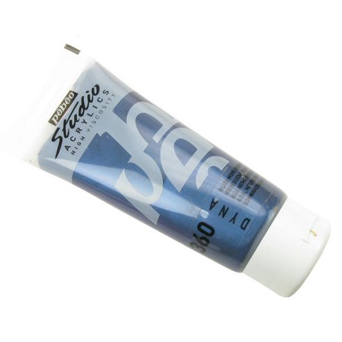 Image of Pebeo Studio Acrylic 100ml - Iridescent Blue Black