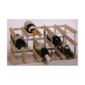 George Wilkinson 15 Bottle Wine rack Kit - Pine / Galvanised Steel