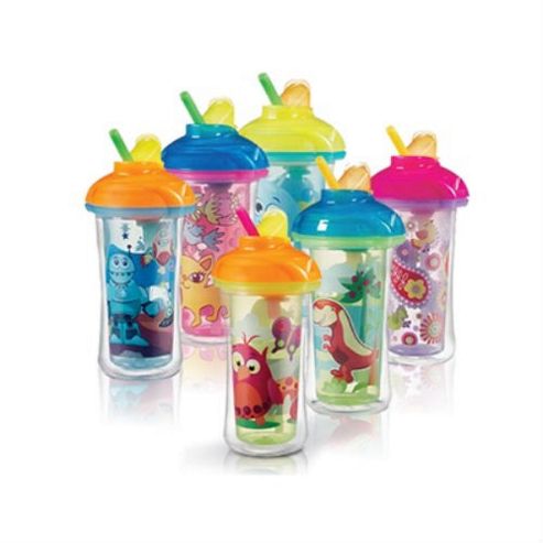 Image of Munchkin Click Lock Insulated Flip Straw Cup 10oz - Boys
