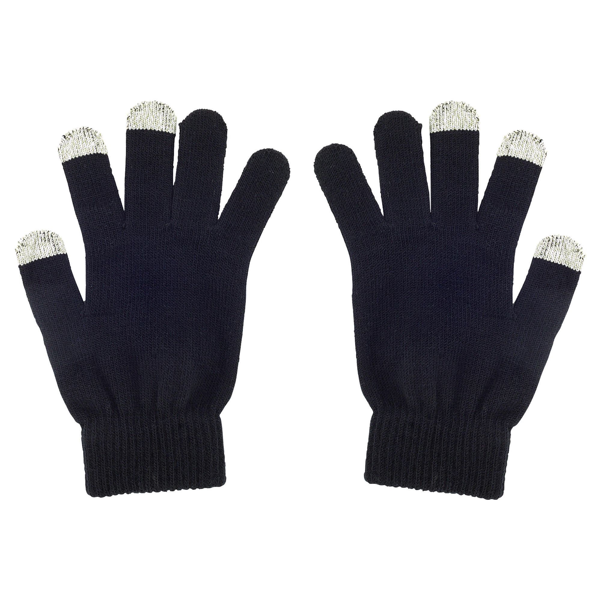 Pro-Tec Touch-Screen Phone Gloves Black