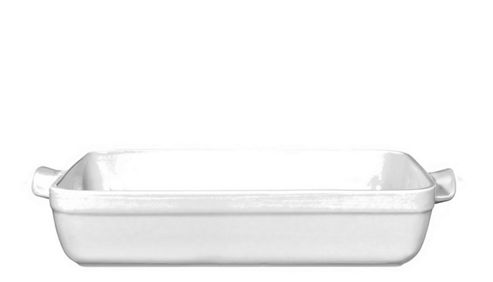Image of Emile Henry 35.5cm X 26cm Lasagne Dish, Nougat White