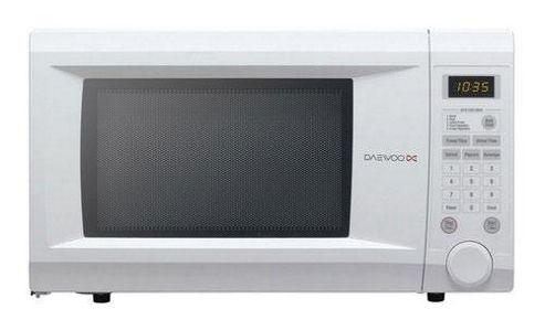 Image of Daewoo Electronics Kor1noa 31 Litre 1000 Watt Family Size Touch Control Solo Microwave Oven White