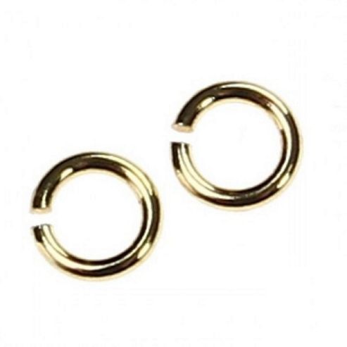 Image of Round Jump Rings 3mm - Gold - 250 Pack
