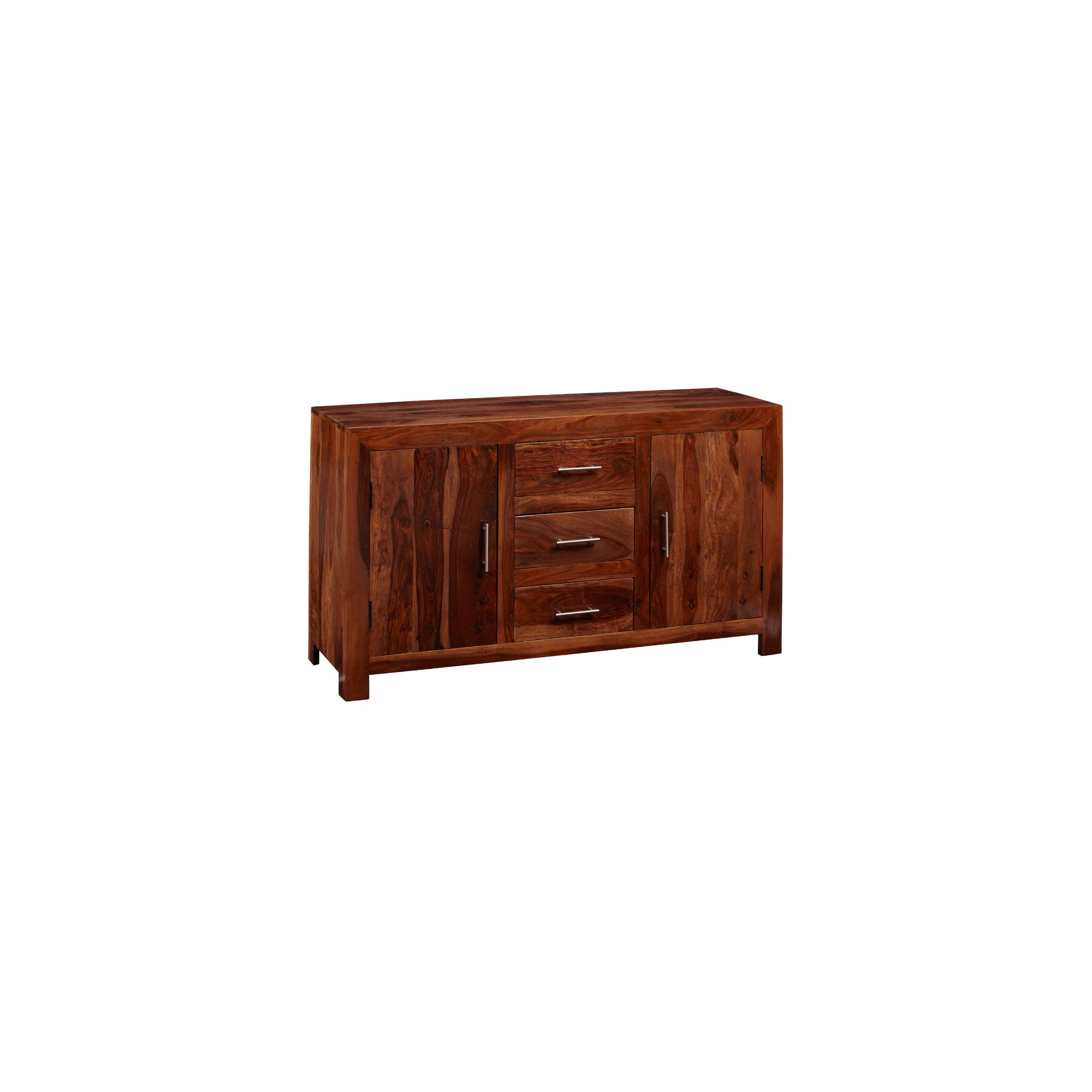 Indian Hub Cube Sheesham 135cm Sideboard at Tesco Direct