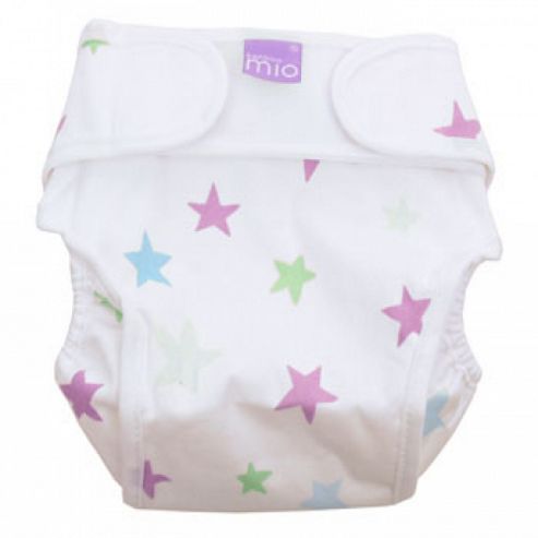 Image of Bambino Mio Miosoft Nappy Cover - Medium (cool Stars)