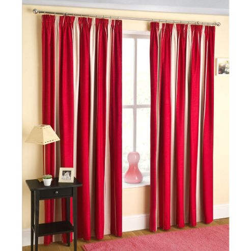 Image of Enhanced Living Twilight Red Curtains 229x229cm