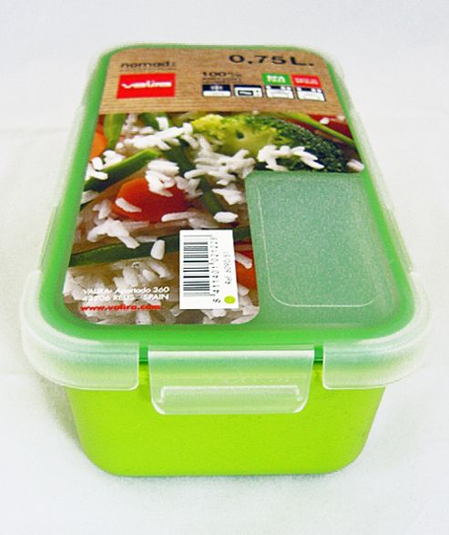 Image of Valira Nomad Hermetic Lunch Box, 0.75l Lime Green