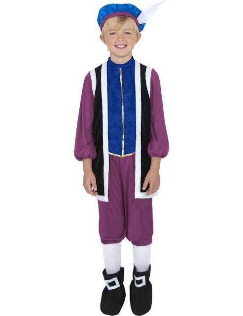 Image of Tudor Boy - Child Costume 4-6 Years