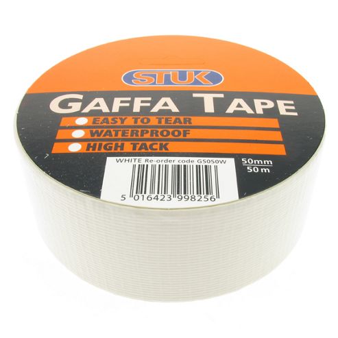 Image of Gaffa Tape White 50mm X 50m