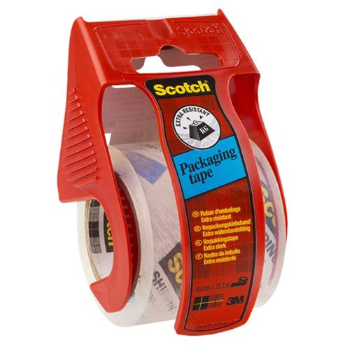 Image of Scotch Dispensered Parcel Tape Clear