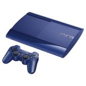PS3 Azurite Blue 500GB Super Slim Console - Limited Edition