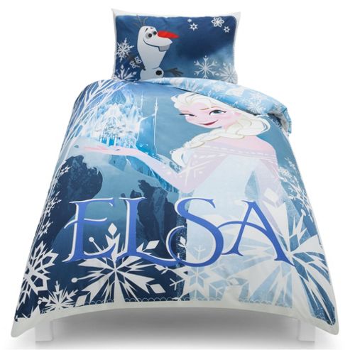 Image of Disney Frozen Elsa And Olaf Single Duvet Set