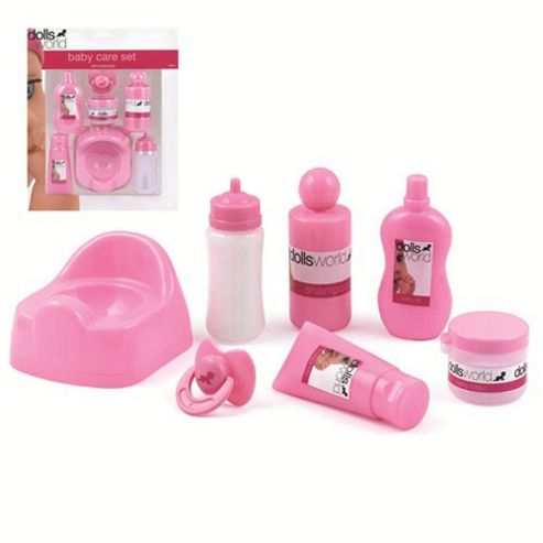 Image of Dolls World Baby Care Set