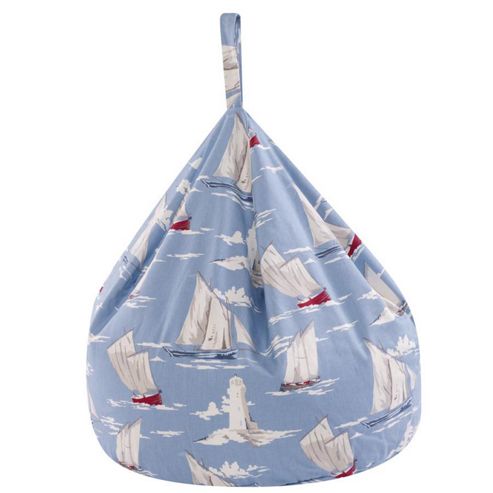 Image of Bean Bag - Sail Boats