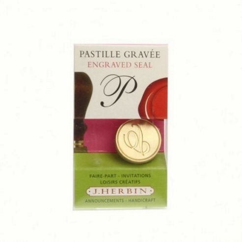 Image of J. Herbin Brass Seal - P