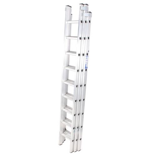 Image of Industrial 3m (9.84ft) Triple Extension Ladder