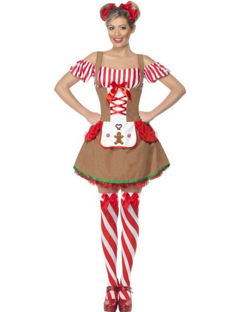 Image of Gingerbread Woman Costume Small
