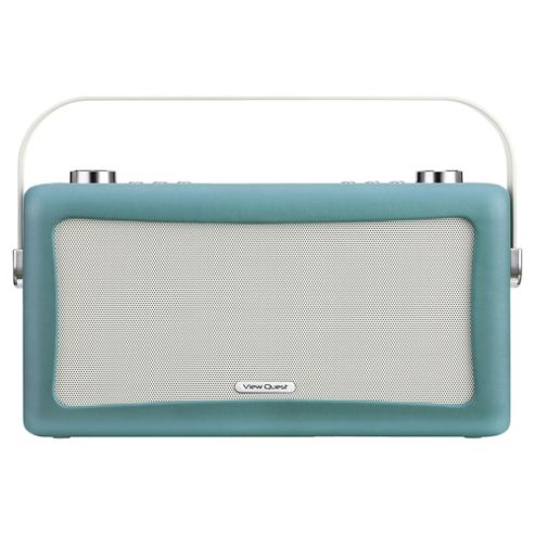 Image of View Quest Hepburn Bluetooth Speaker With Dab+ And Fm - Teal