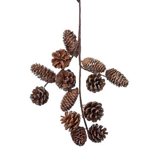Image of Natural Pine Cone Hanger Christmas Decoration