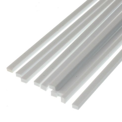 Image of Evergreen Styrene Ho Scale Strip 1.68 X 2.29mm