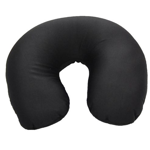 Image of Cozy Time Microbead Black Neck Cushion