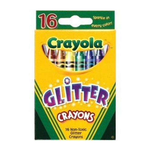 Image of Glitter Crayons 16-pack