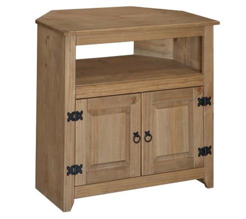 Image of Core Products Mx911 Pine Corner Tv Stand