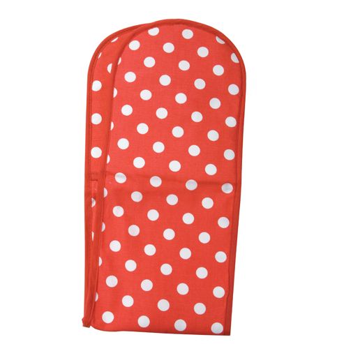 Image of Rushbrookes Red Flamenco Dot Double Oven Glove