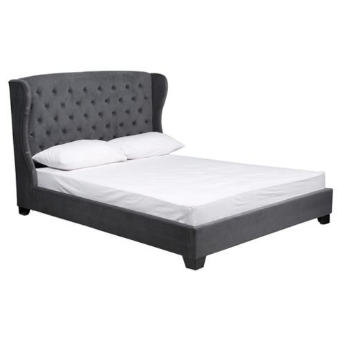 Image of Henley Bedframe Charcoal Double