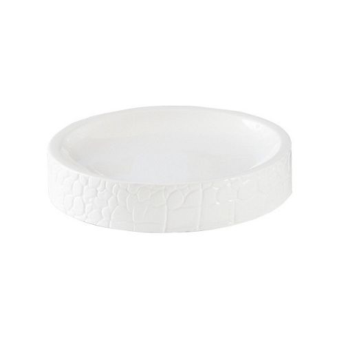 Image of Sanwood Kroko Soap Dish - White
