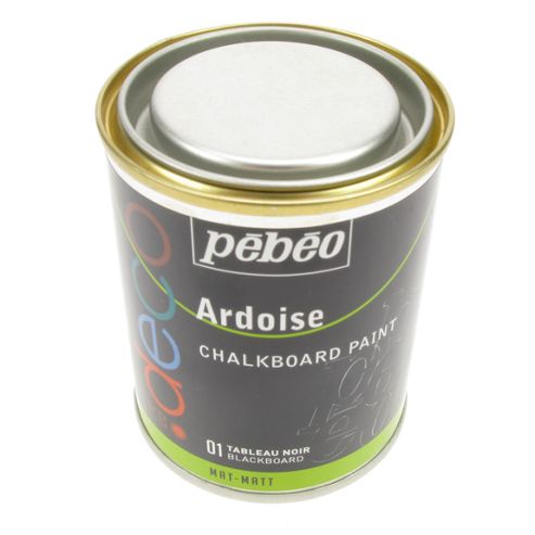 Image of Pebeo Chalkboard Paint - Black - 250ml