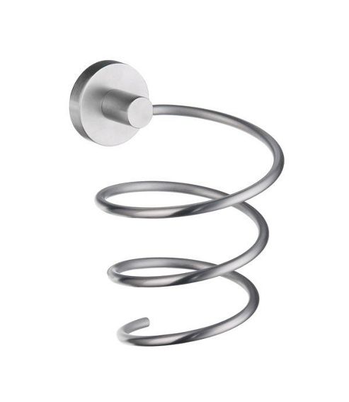 Image of Smedbo Home Hairdryer Holder - Brushed Chrome