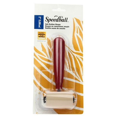 Image of Deluxe Soft Rubber Brayer - 2"