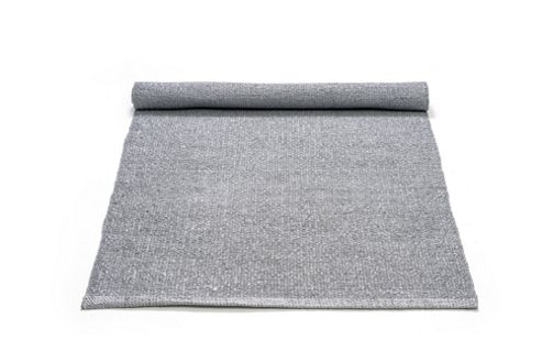 Image of Rug Solid Grey Contemporary Rug - 75 Cm X 200 Cm (2 Ft 6 In X 6 Ft 7 In)
