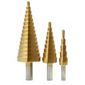 3-Piece Titanium Step Drill Set