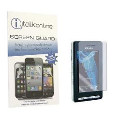 S-Protect LCD Screen Protector & Micro Fibre Cleaning Cloth - LG KE850 Prada