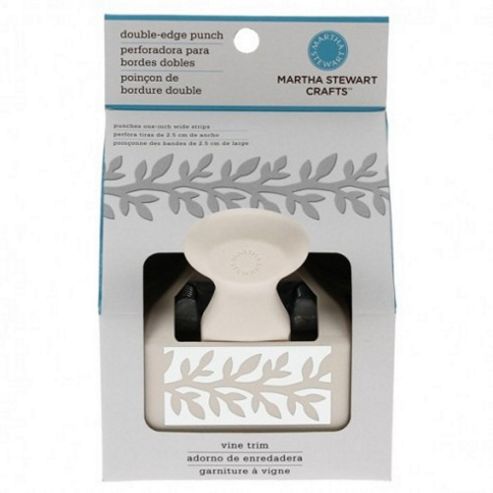 Image of Martha Stewart Vine Trim Double Deep Edge Punch