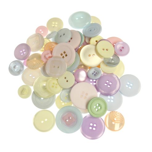 Image of Button Box - Pastel Palette