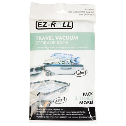 Image of Ez-roll 2 Piece Medium Travel Roll Storage Bag Set