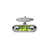 Maze Spirit Level Cufflinks