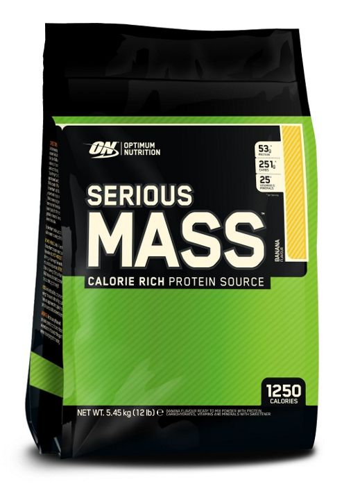 Image of Optimum Nutrition Serious Mass 5.45kg - Banana