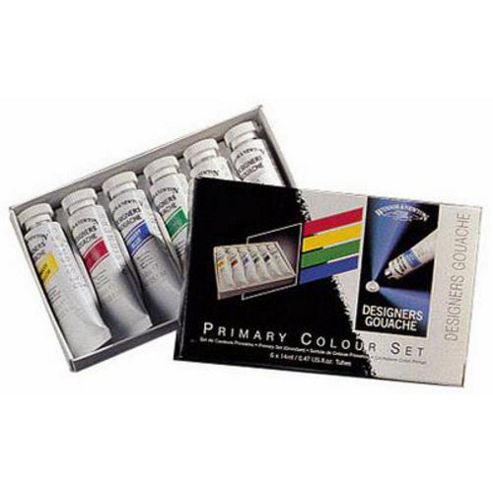 Image of W&n - Designers Gouache Primary Set