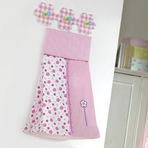 Image of Bed-e-byes Purfect Pink Nappy Stacker
