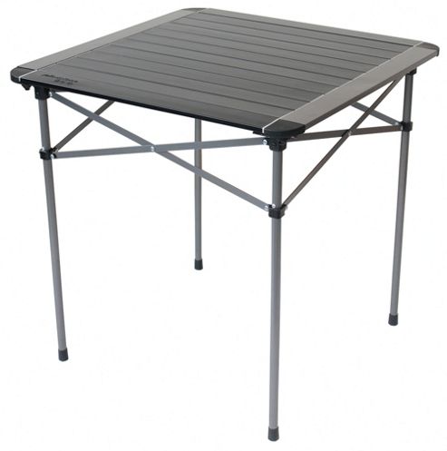 Image of Yellowstone Aluminium Single Roll Top Camping Table Graphite