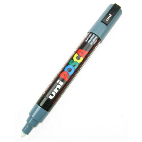 Image of Uni Pc-5m Posca Marker Slate Grey