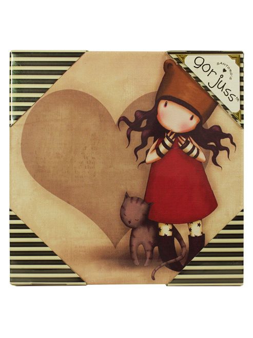 Image of Santoro Gorjuss Purrrrfect Love Canvas Print