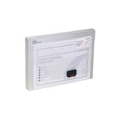 Snopake DocBox Box File Polypropylene with Push Lock 35mm Spine A4 Clear Ref 12861
