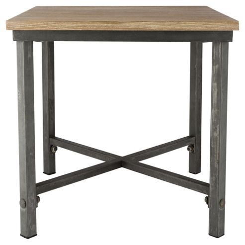 Image of Arizona Metal/wood Side Table