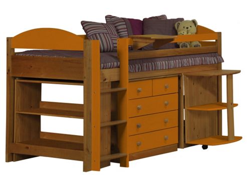 Image of Maximus Mid Sleeper Set 1 Antique With Orange Details